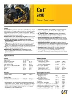 248 cat skid steer specs|cat 249d spec.